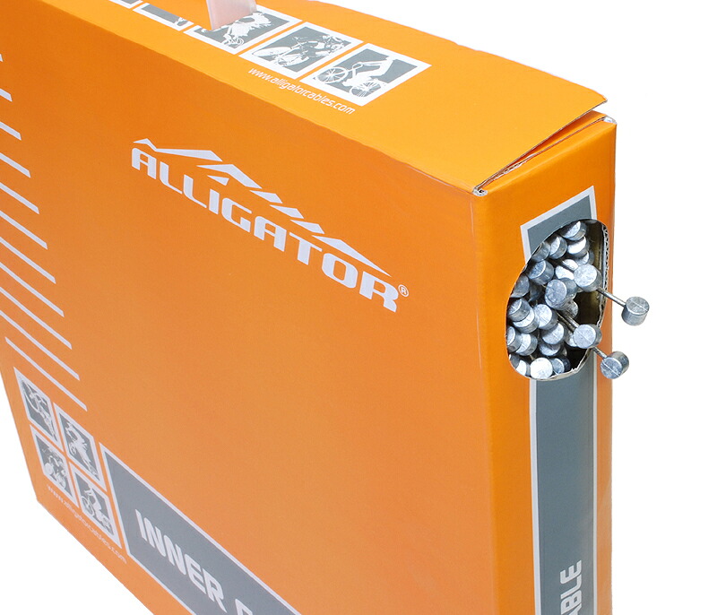 アリゲーター LY-BSTSK761617 Inner cable for ATB / MTB Brake （ATB/MTBブレーキ用インナーケーブル） BOX 100本入 ALLIGATOR