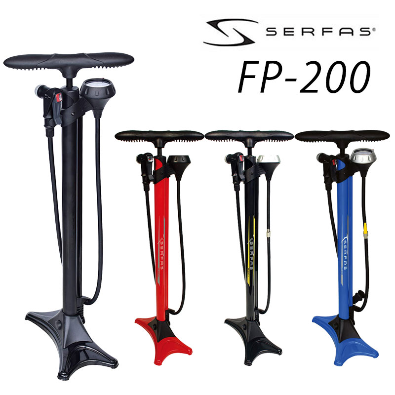 楽天市場 Serfas サーファス フロアポンプ Fp 0 空気入れ 自転車 ノースタイル