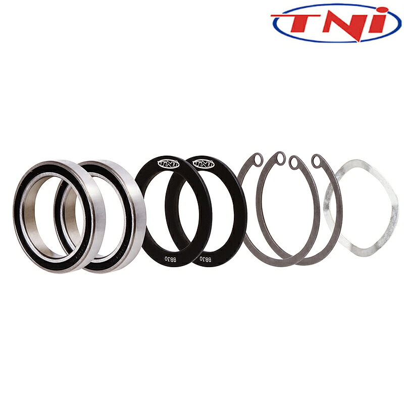 ティーエヌアイ BB30 Ceramic Bearing Kit（BB30 セラミックベアリングキット） カップ無し TNI