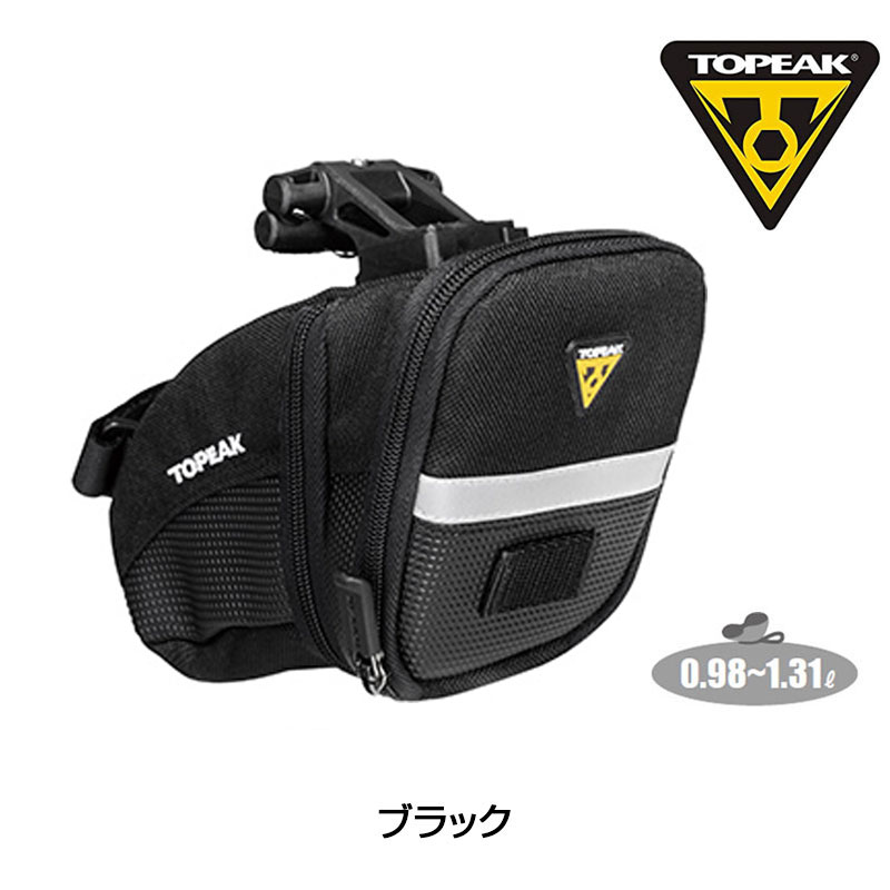 楽天市場】トピーク AeroWedgePack（QuickClick） Lサイズ（BAG25503） エアロウェッジパック（クイッククリック）  TOPEAK 即納 土日祝も営業 送料無料 : 自転車のQBEI 楽天市場支店