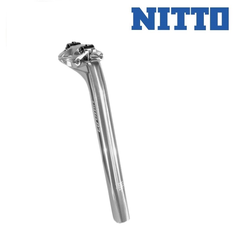楽天市場】(即納あり)NITTO 日東 シートポスト S-65 シルバー