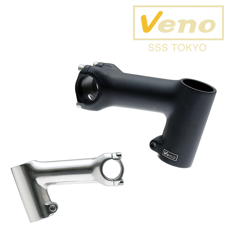 楽天市場】Veno ハイスタックステム 25.4/80mm ブラック ステム : Be.BIKE