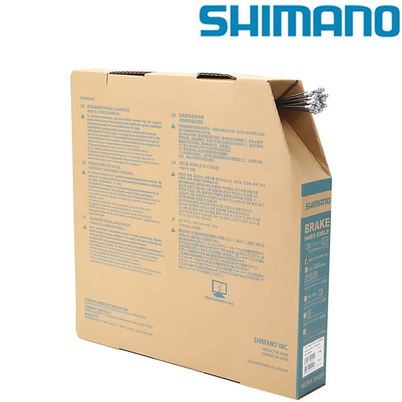 シマノ ブレーキインナーケーブル ワークショップ向けBOX ポリマーコーティング BC-9000 20本/2000mm SHIMANO