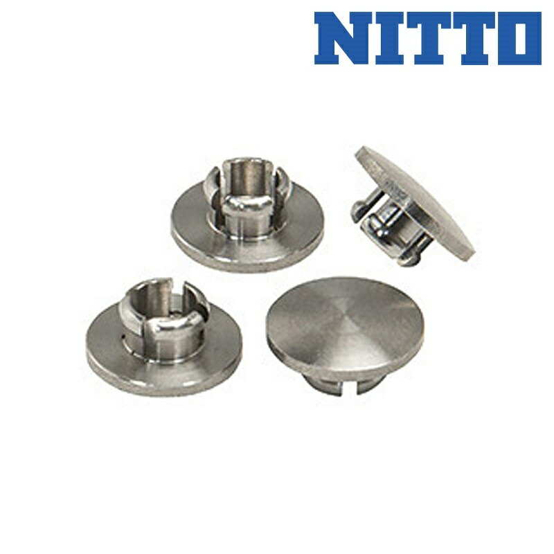 楽天市場】NITTO(日東) ステンレス ボルトキャップ (4個入リ) M8