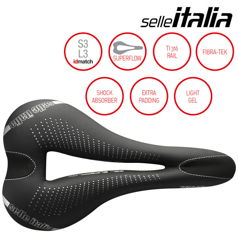セライタリア LADIES：DIVA GEL SUPERFLOW Ti316 （ディーヴァゲルスーパーフローTi316） SELLE ITALIA 送料無料