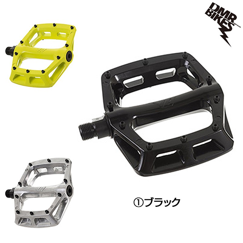 DMR V12 フラットペダル　9/16 左右セット 楽天市場】DMR BIKES V12 PEDAL ポリッシュシルバー 9/16 自転車