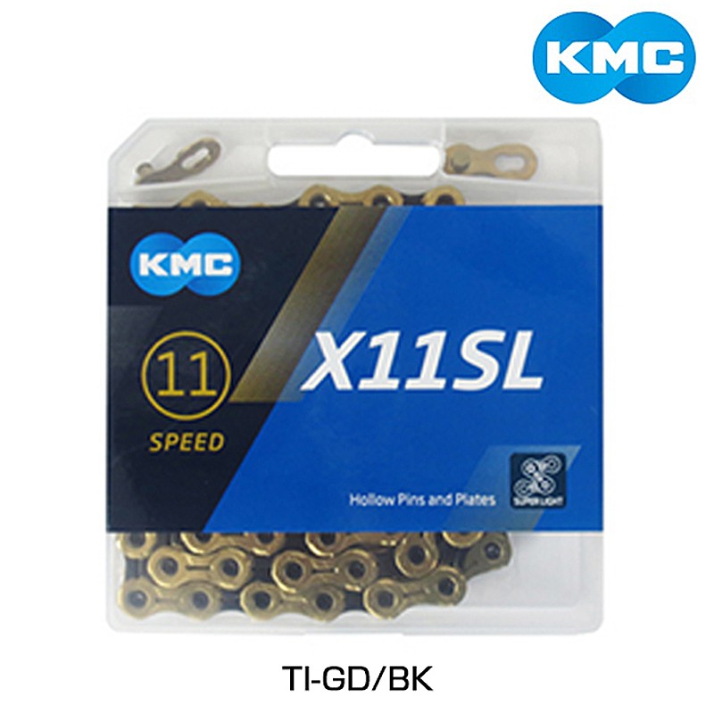 ケーエムシー X11SL-TI/BK X11SL 11S用チェーン TI/BLACK 118L KMC
