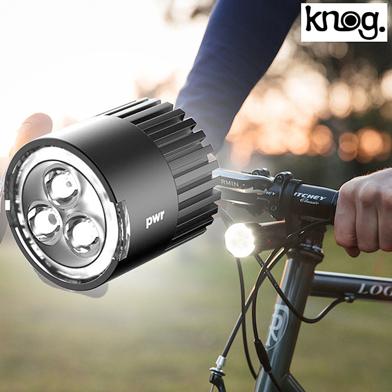 中古】 Light Front Mountain PWR 自転車用ライト 電子機器 Knog ノグ 自転車・サイクリング  sp0357437412731ubik