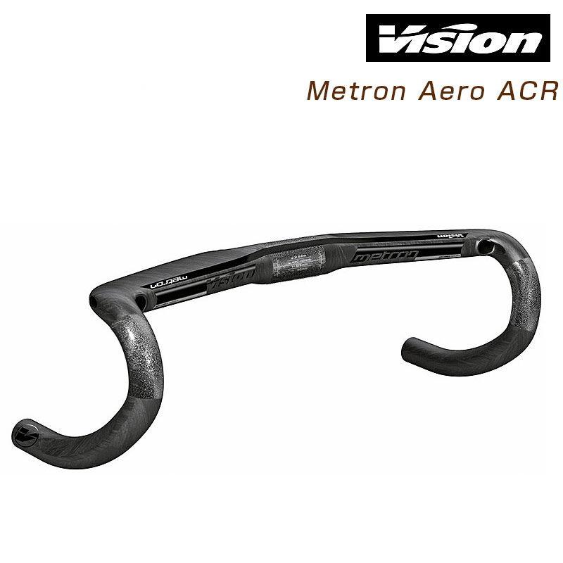 白 フリル付 Vision(ヴィジョン)METRON Aero ACR 420mm ハンドル