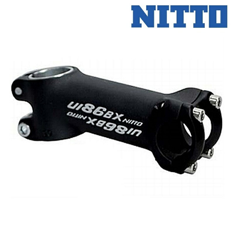 パーツ NITTO MCR65 stem (black) 80mm NITTO* MCR65 stem (black) - BLUE LUG ONLINE STORE
