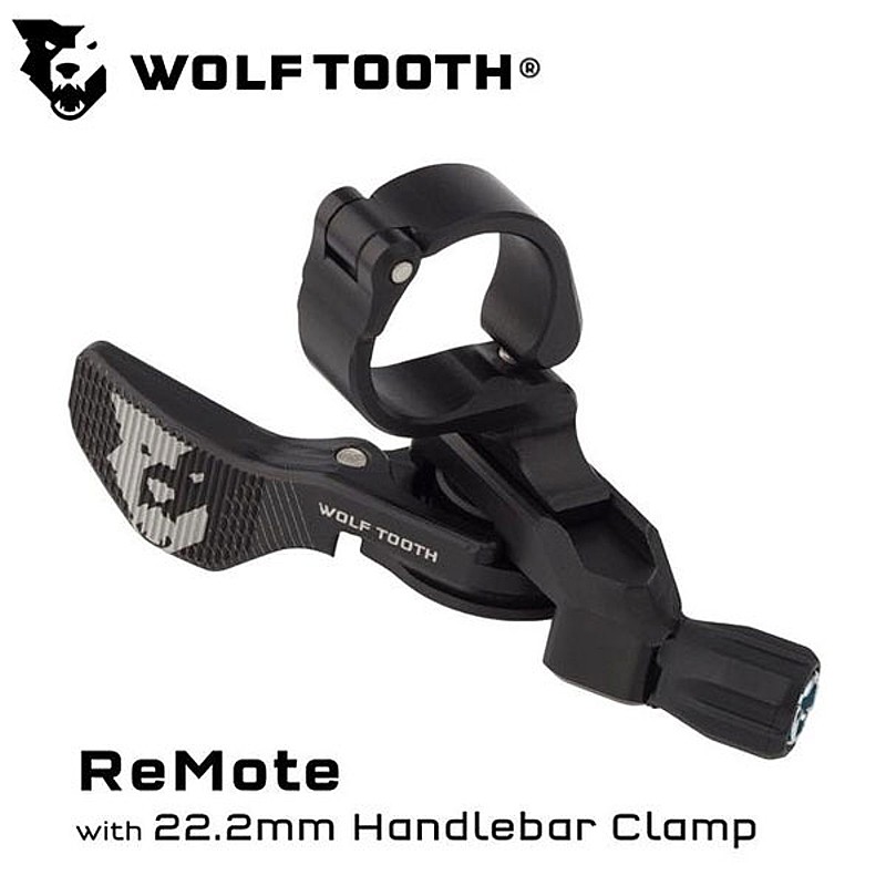 ウルフトゥース ReMote Droper Lever with 22.2mm Handlebar Clamp (リモートドロッパーレバー)22.2mmハンドルバークランプ付き Wolftooth