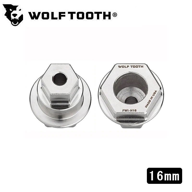 ウルフトゥース Flat Wrench Insert 16mm Hex フラットレンチインサート16mmヘックス Wolftooth 大量入荷