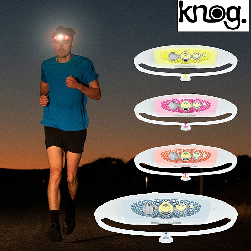 ノグ BILBY RUN （ビルビーラン）ランナーヘッドランプ 400lm knog
