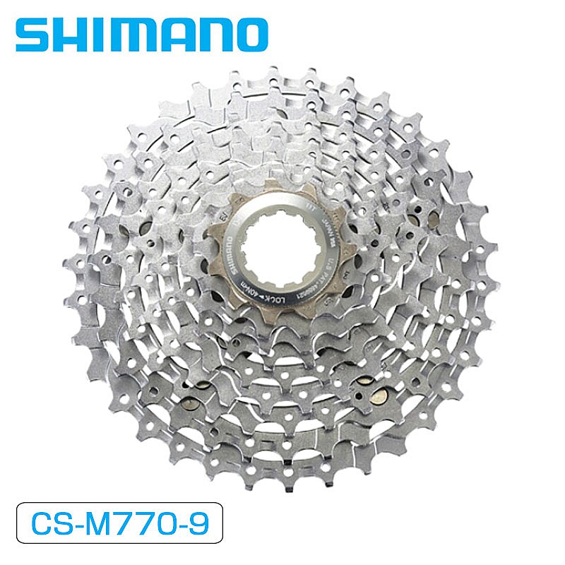 24インチホイール前後　CS-M770 9Sつき　MR4にいかがですか？ 楽天市場】シマノ CS-M770 shimano DEORE XT カセット