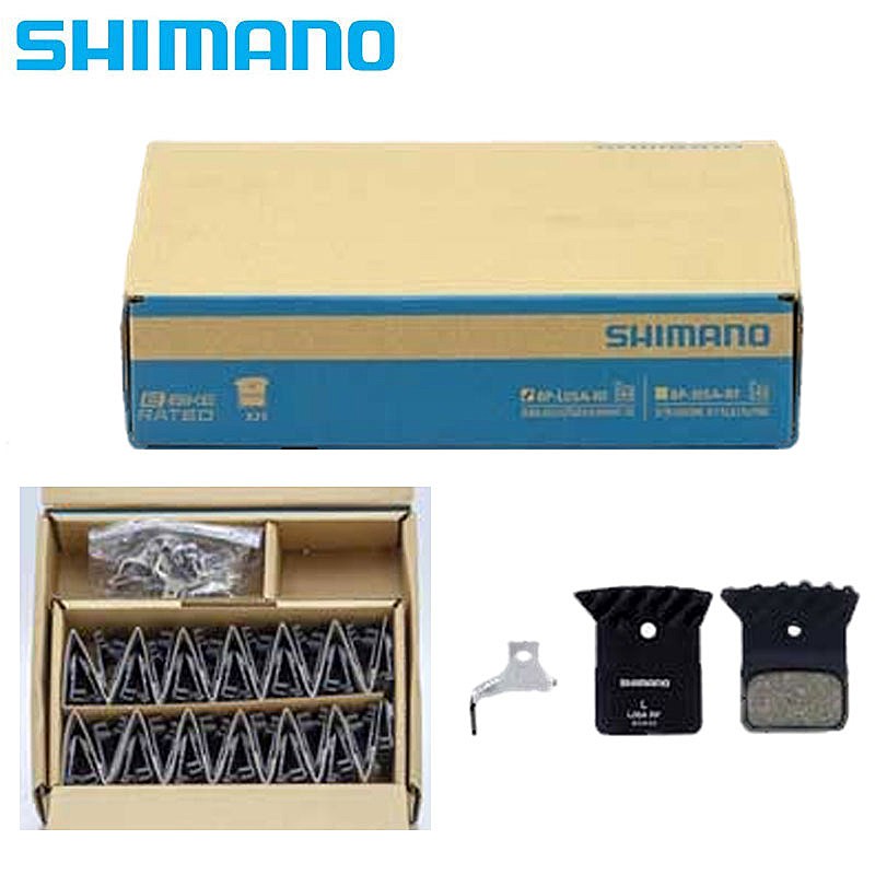 シマノ ディスクブレーキパッド レジン バネ25ペア フィン付レジンパッド SHIMANO 店舗良い