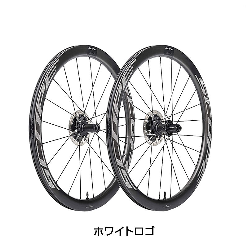 スコープサイクリング R4 Disc チューブレスレディ SCOPE CYCLING ディスクブレーキ 前後セットホイール R4ディスク