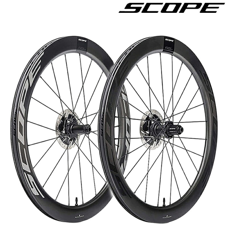 スコープサイクリング R5 Disc（R5ディスク）前後セットホイール チューブレスレディ ディスクブレーキ SCOPE CYCLING