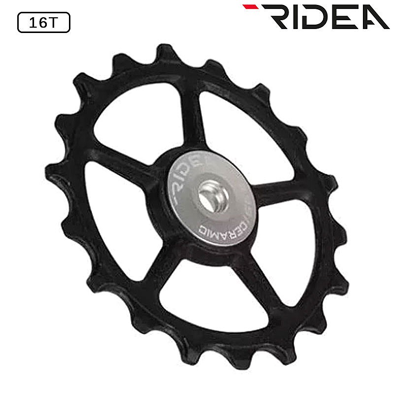 ライデア CARBON 5SPOKE PULLEY FULL CERAMIC 16T（カーボン5スポークプーリーフルセラミック16T） RIDEA