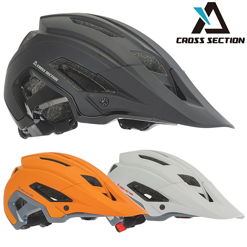 はりつけ台一部分 BASYS HALF-SHEL HELMET （ベイシスハーフシェルヘルメット） CROSS SECTION