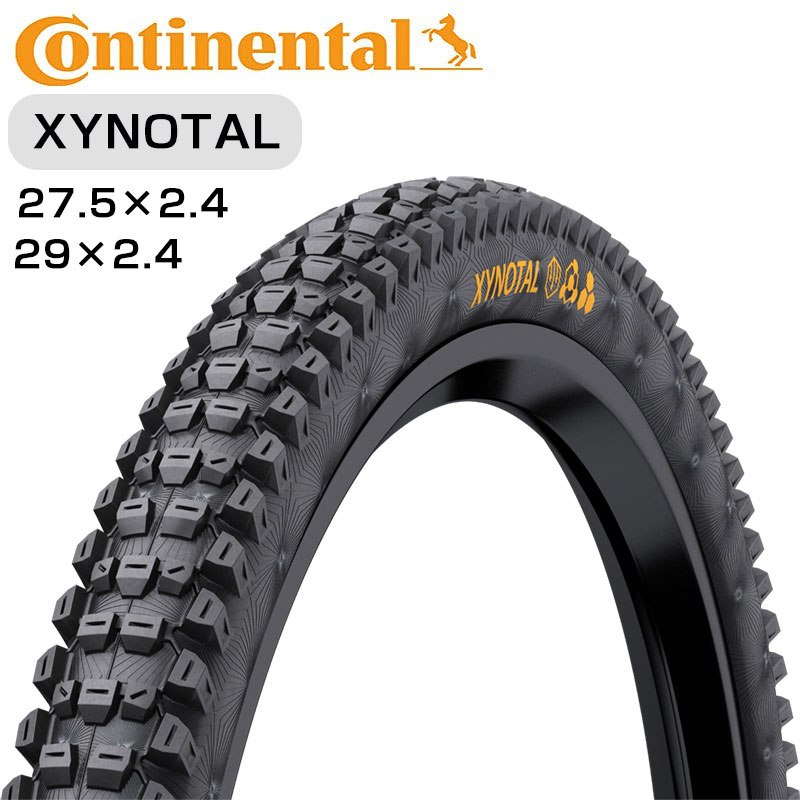 コンチネンタル XYNOTAL （キシノタール）SUPERSOFT DOWNHILL 27.5×2.4 29×2.4 Continental 送料無料