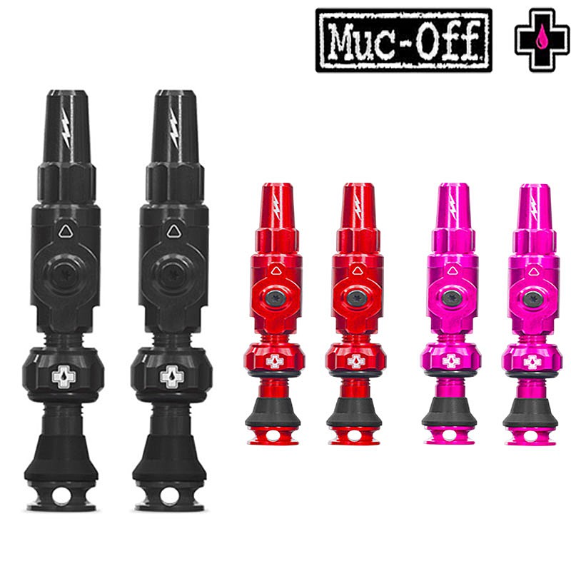 マックオフ TUBELESS VALVES BIGBORE LITE S （チューブレスバルブビッグボアライトS） MUC-OFF