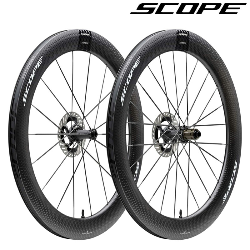 範囲サイクリング ARTECH 6 （アーテック6）前後仕かける車輪 セラミックスピードシマノ SCOPE CYCLING 貨物輸送無料 スポーツ・アウトドア-ホイール
