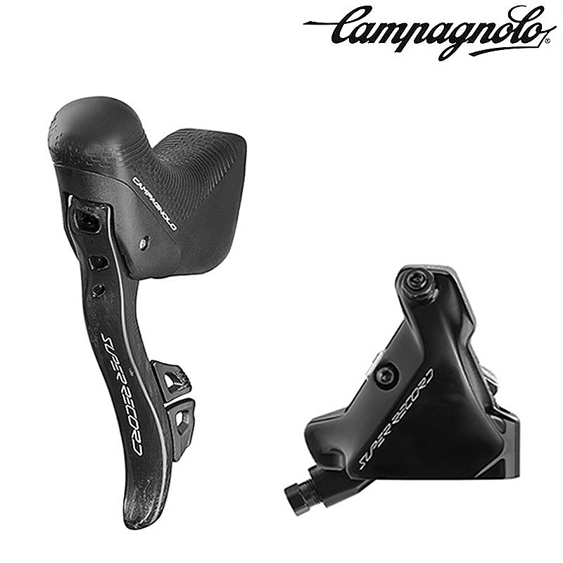カンパニョーロ SUPER RECORD WIRELESS （スーパーレコードワイヤレス）左うち切り生き肝 + 後キャリパー 140粍 12S Campagnolo