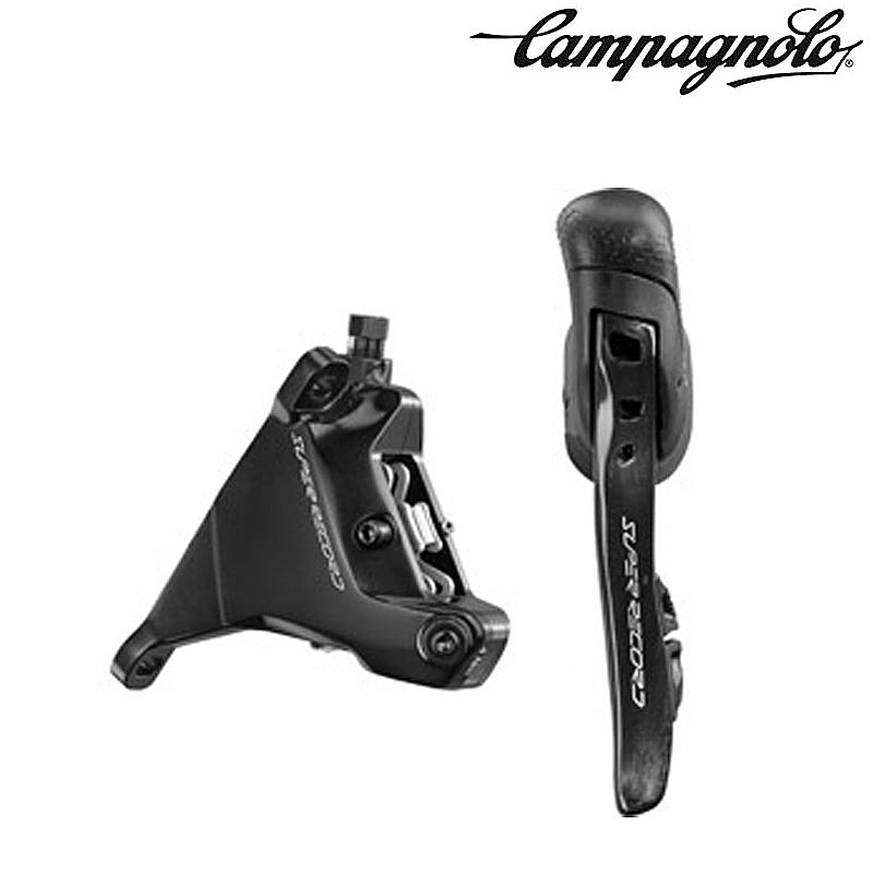 カンパニョーロ SUPER RECORD WIRELESS （スーパーレコードワイヤレス）左うち切り生き肝 + 前キャリパー 160粍 12S Campagnolo
