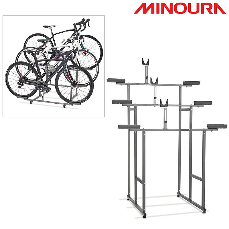 楽天市場】ミノウラ 自転車 ディスプレイスタンド 展示台 3台 MINOURA