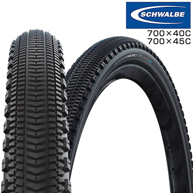 シュワルベ G-ONE OVERLAND （ジーワンオーバーランド）700×40C 700×45C SCHWALBE 送料無料