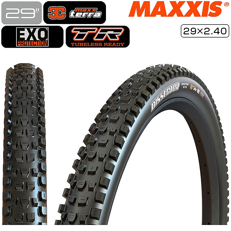 マキシス DISSECTOR （ディセクター）3CT/EXO 29×2.40 チューブレスレディ MAXXIS 送料無料
