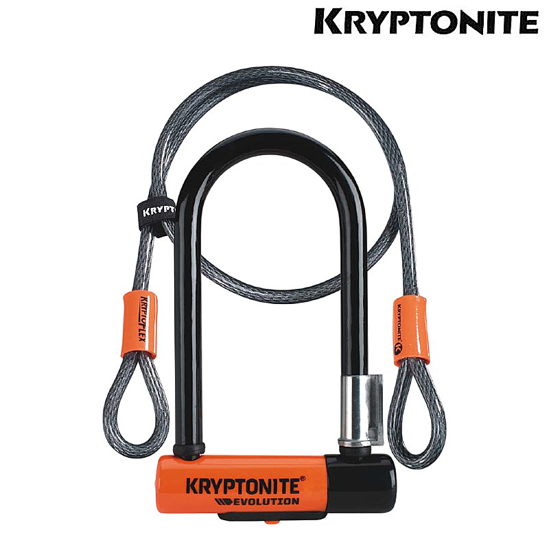 クリプトナイト EVOLUTION MINI 7 4-INCH （イーボルーションミニ74インチ）フレックスケーブル付 KRYPTONITE 送料無料