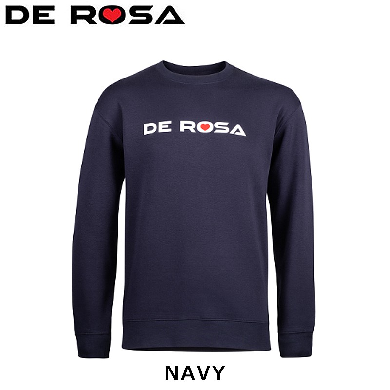 デローザ CREWNECK SWEATSHIRT LOGO （クルーネックスウェットシャツロゴ） DE ROSA