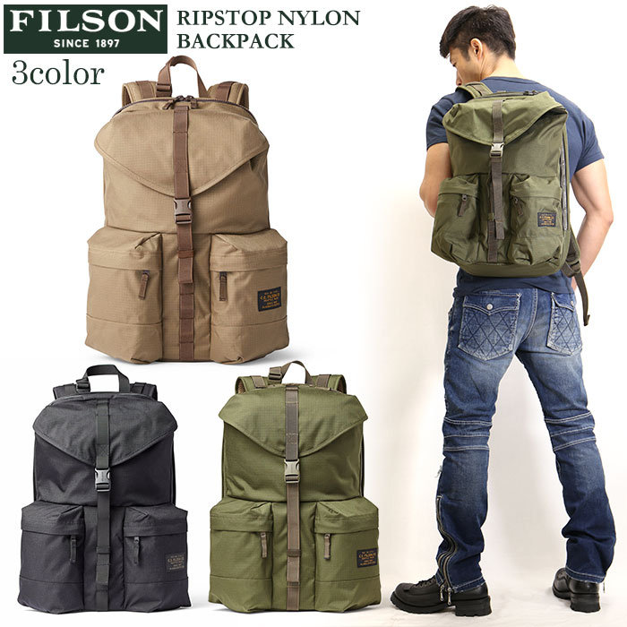 特別セール品】 リップストップ ナイロン バックパック FILSON