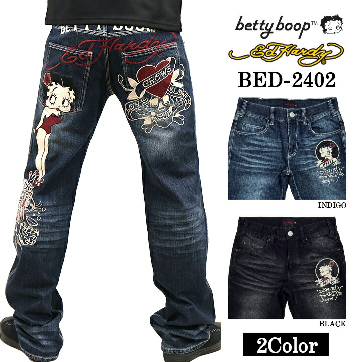 楽天市場】ED HARDY/エドハーディーデニム ブラックパンサー