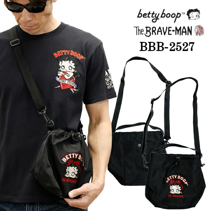 楽天市場】ブレイブマン ベティブープコラボ ベティー刺繍 ミニ