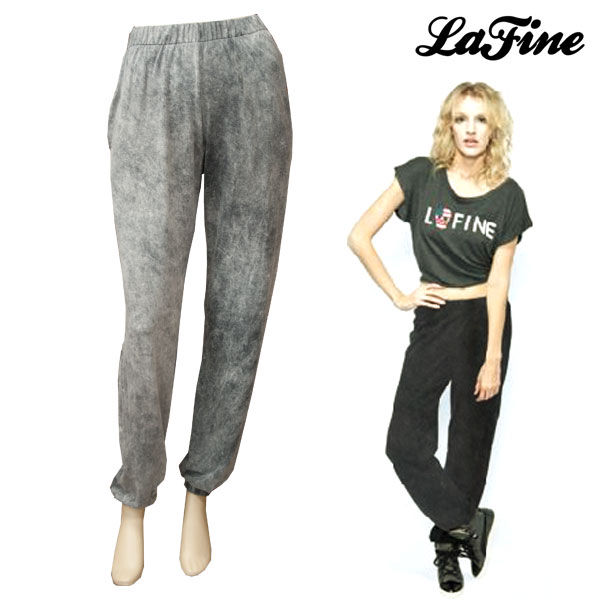 LAFINE ラファイン スウェットパンツ 衝突柄 pts9999nt