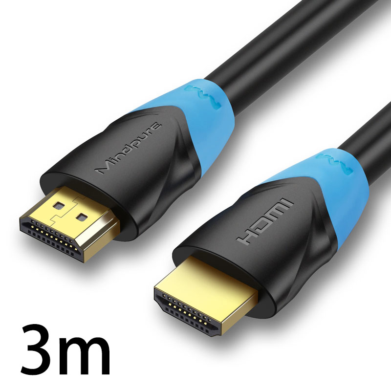 高品質HDMI ケーブル 2.0 2K 4K ３m ハイスピード PS4 【税込】 - 映像 