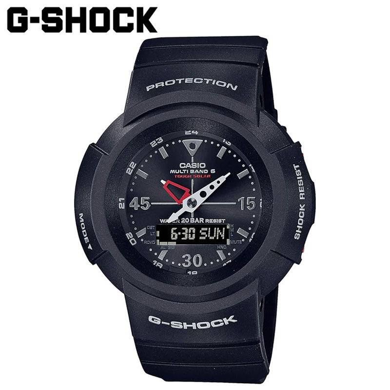 楽天市場】G-SHOCK AWG-M520BB-1AJF ソーラー 電波 オールブラック