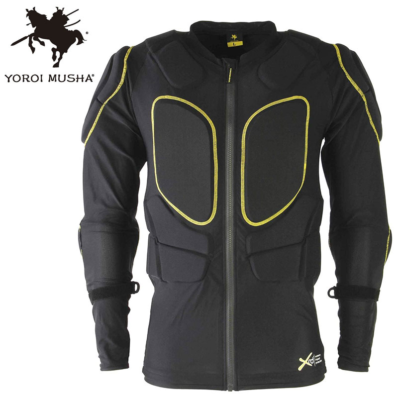鎧益荒男 ヨロイムシャ yoroimusya YM-1745 メンズ 上半身プロテクター プロテクター 成人男性用 男女兼用 上衣 厚地の外套 上 長袖 スノーボード スキーの板 雪山 自動二輪車 自動二輪車装置 ウェアー はだ着 XRD 通気性 ぼうぜん自失採り入れる性 北の方真っ盛り northpeak