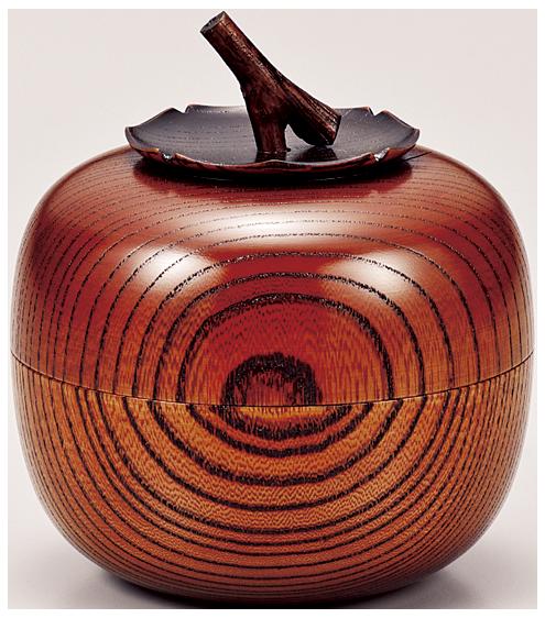 楽天市場】山中漆器 欅(けやき) 茶入れ 栗 : ベルセーブ