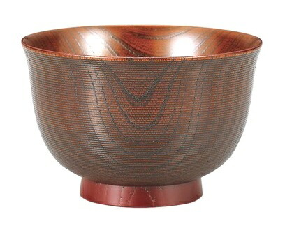 【日本三大漆器】山中漆器　欅　汁椀セット Amazon.co.jp: 山中塗 欅汁椀(三色揃) 〔約径11×高さ7cm〕 石川県 汁椀