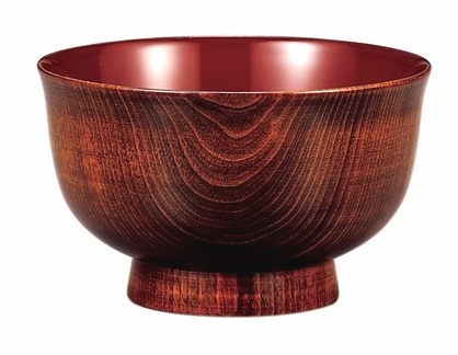 日本製 山中漆器 栃ハゾリ汁椀 内朱/内黒｜七to八-Seven to eight- 8,580円