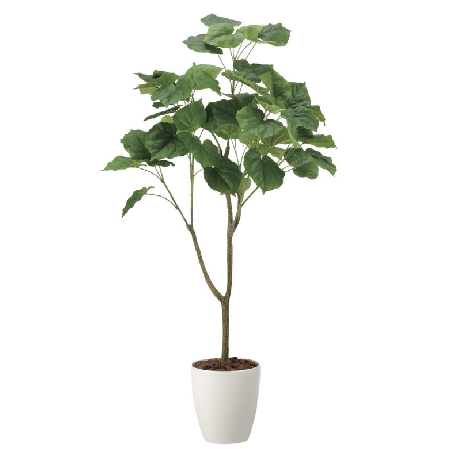 インテリア フェイクグリーン・人工観葉植物 フィカスウンベラータ1.35m 光触媒加工（V-CAT）｜七to八-Seven to eight-