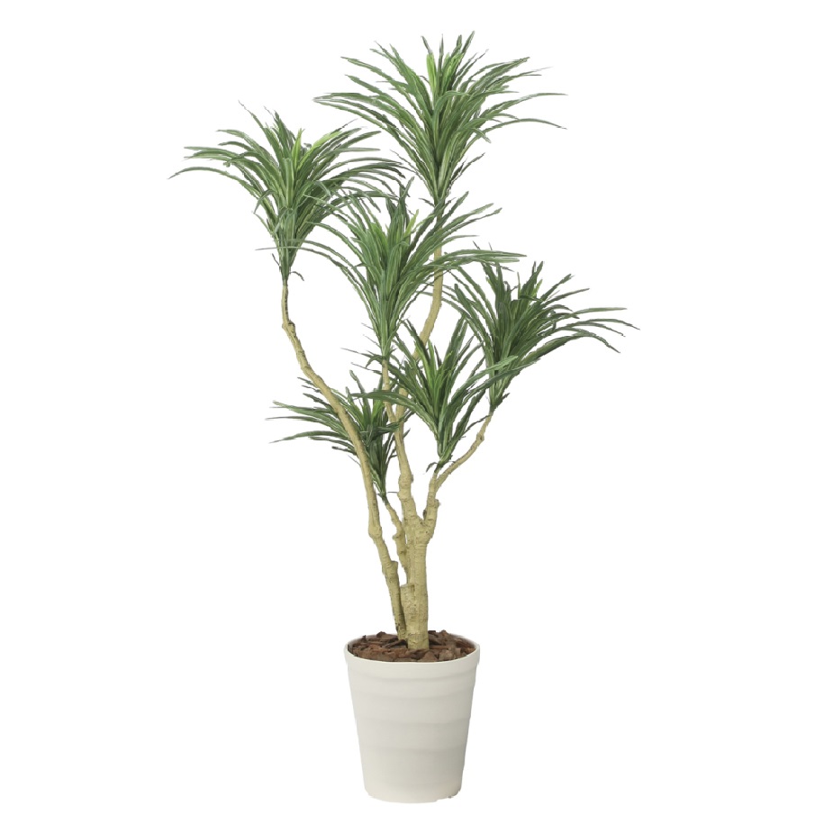 インテリア フェイクグリーン・人工観葉植物 ユッカW1.3m 光触媒加工（V-CAT）｜七to八-Seven to eight-