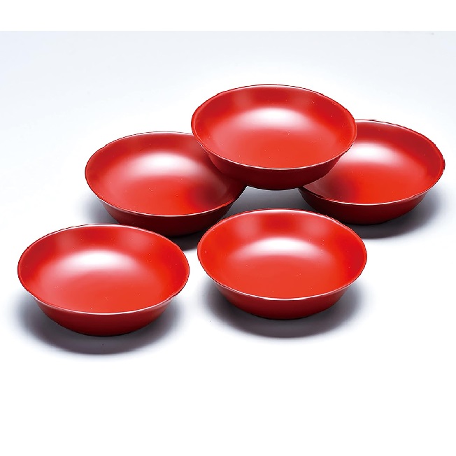 BJ137 時代漆器　手塩皿　木皿　十八客　木製 BJ137 時代漆器 手塩皿 木皿 十八客 木製