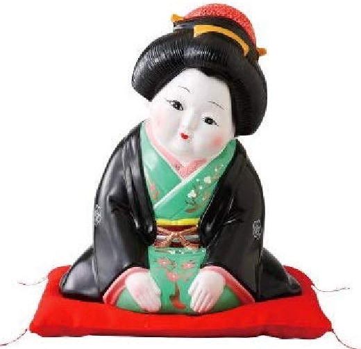 楽天市場】【博多人形】【縁起物】『お福さん（特大） 献寿作』 : 藤田