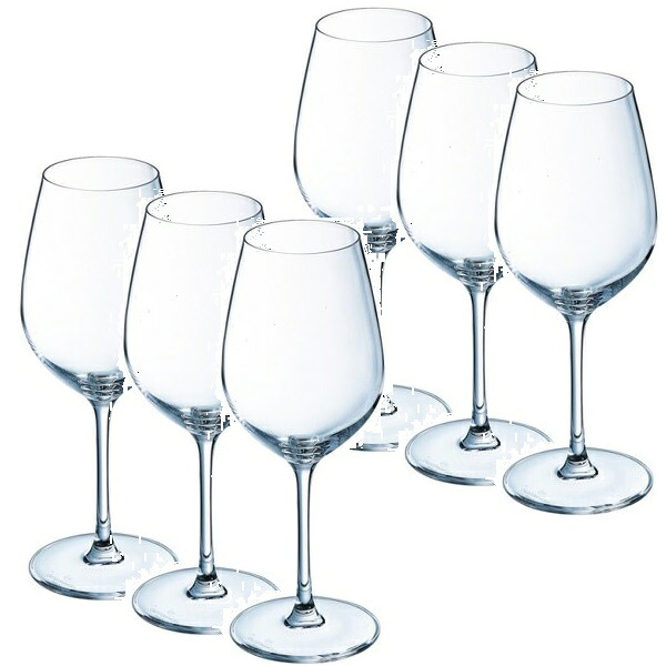 （6客組）Arc International（アルクインターナショナル）Chef & Sommelier（シェフアンドソムリエ）ワイングラス シークエンス ワイン74 740ml 全面強化ガラス 食洗機対応