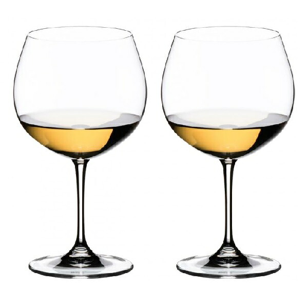 （2客組）RIEDEL（ロバート・エドワード・リーデル）ブドウ酒水呑み ヴィノム・オークド・シャルドネ(モンラッシェ) 6416/97