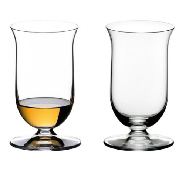 （2客組）RIEDEL（ロバート・エドワード・リーデル）ブドウ酒水呑み ヴィノム・シングル・モルト・ウイスキー 6416/80